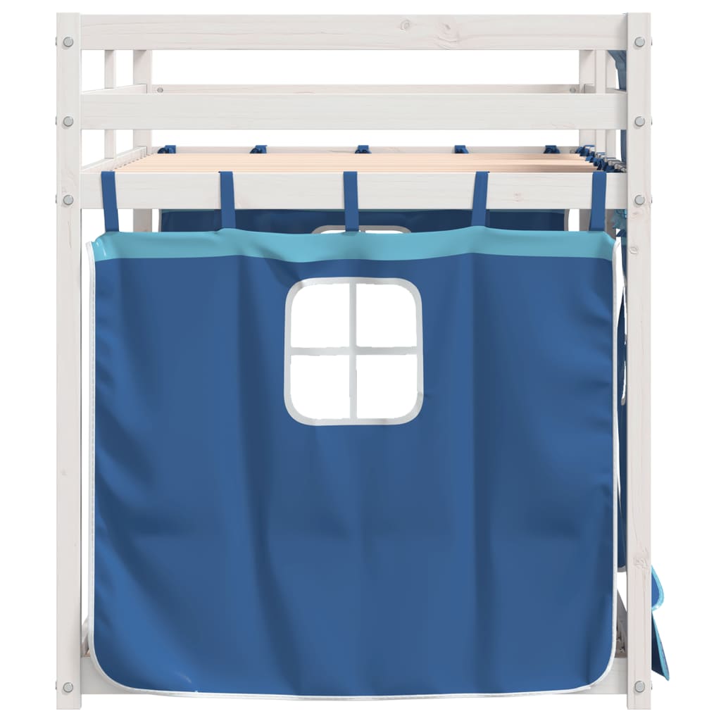 vidaXL Bunk Bed without Mattress Blue 80x200 cm Solid Wood Pine