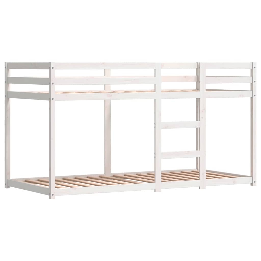vidaXL Bunk Bed without Mattress Pink 80x200 cm Solid Wood Pine
