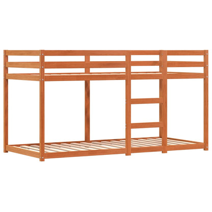 vidaXL Bunk Bed without Mattress Pink 90x190 cm Single Solid Wood Pine