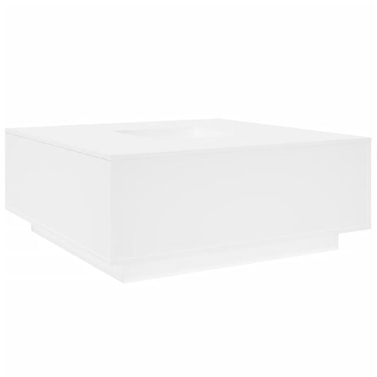 vidaXL Coffee Table White 100x100x40 cm Engineered Wood