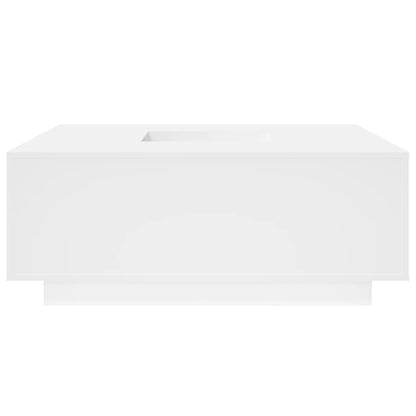 vidaXL Coffee Table White 100x100x40 cm Engineered Wood