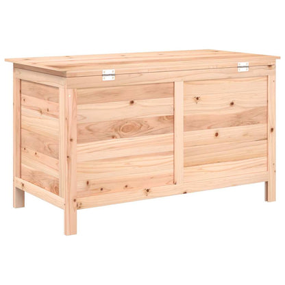 vidaXL Outdoor Cushion Box 99x50x56.5 cm Solid Wood Fir