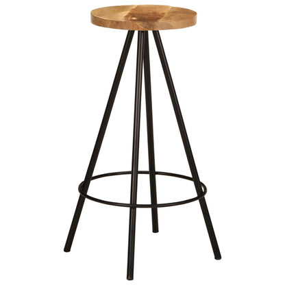 vidaXL 5 Piece Bar Set Solid Wood Mango