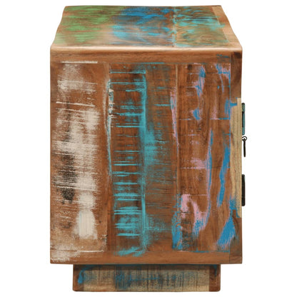 vidaXL TV Cabinet 110x30x40 cm Solid Wood Reclaimed