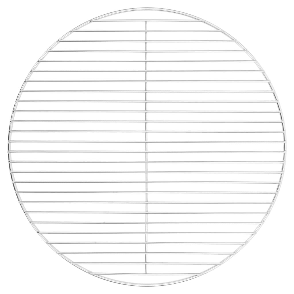 vidaXL BBQ Grill Grate Round Ø50 cm 304 Stainless Steel