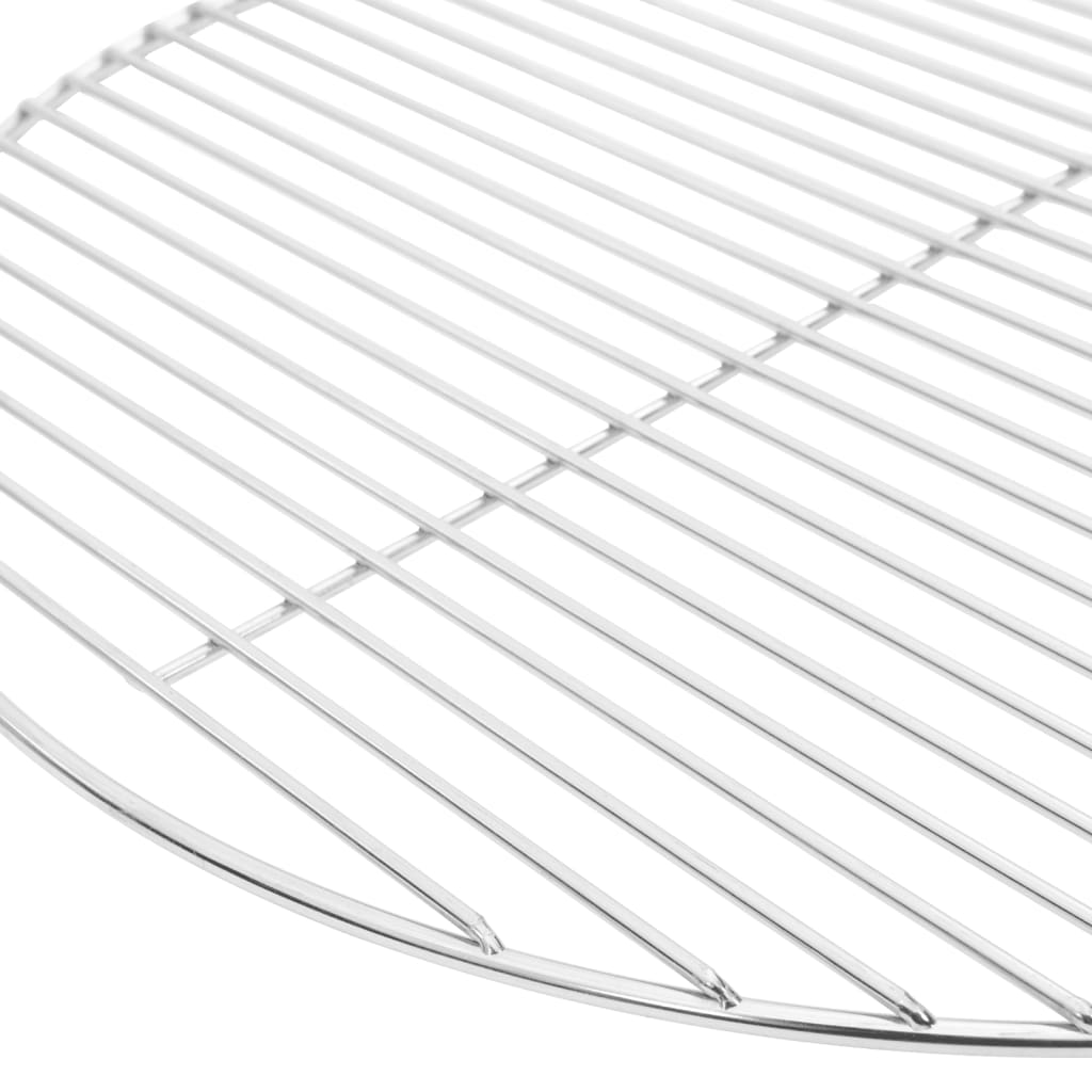 vidaXL BBQ Grill Grate Round Ø50 cm 304 Stainless Steel