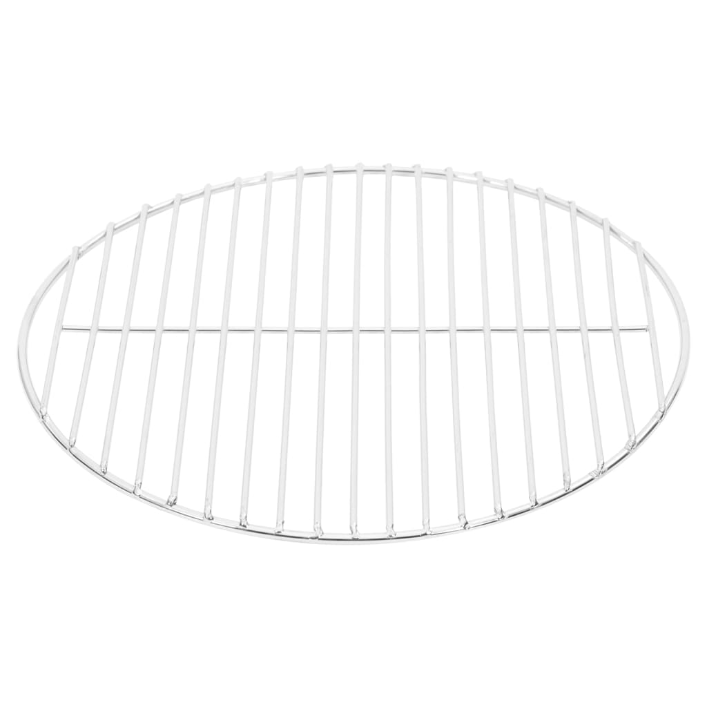 vidaXL BBQ Grill Grate Round Ø37 cm 304 Stainless Steel