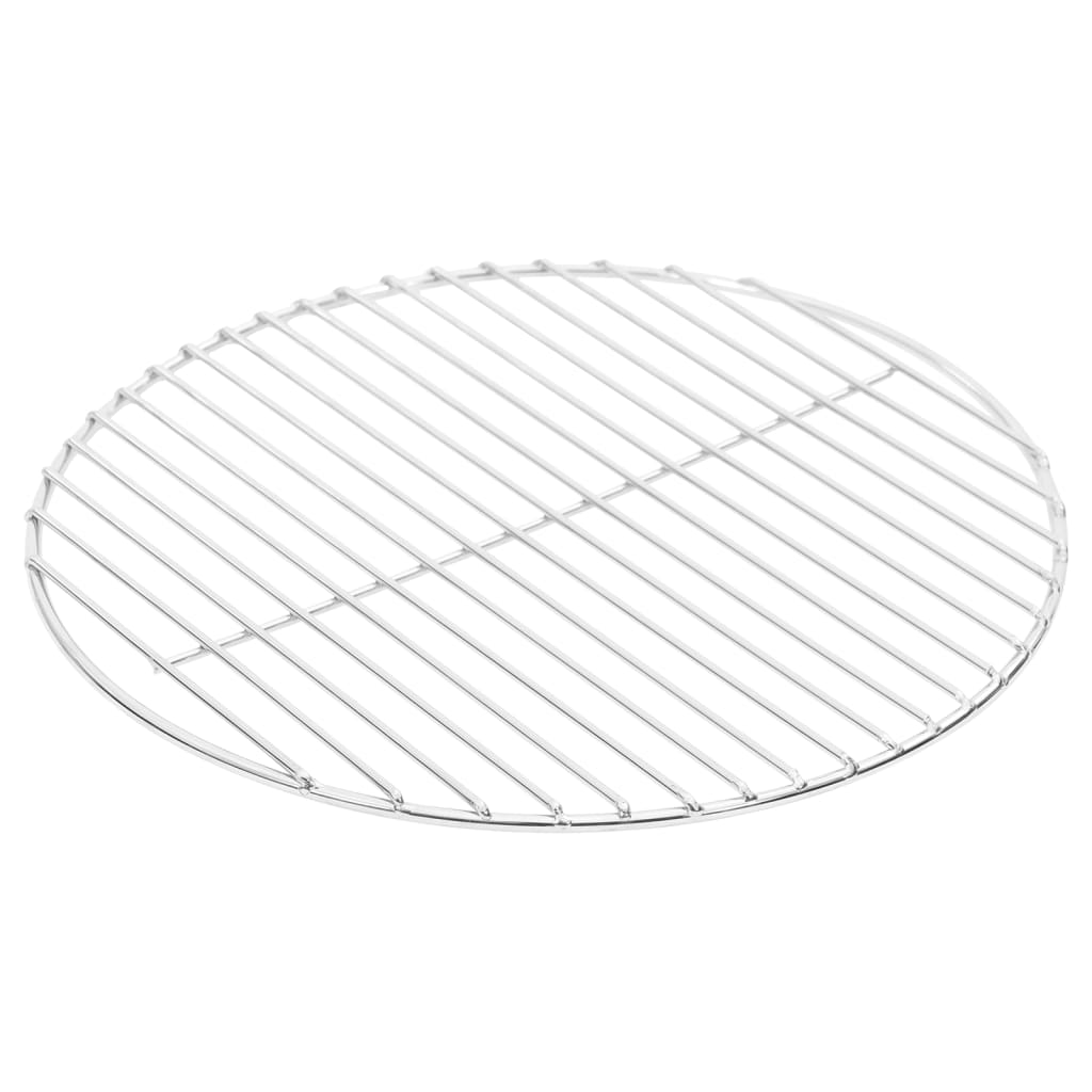 vidaXL BBQ Grill Grate Round Ø37 cm 304 Stainless Steel