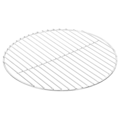 vidaXL BBQ Grill Grate Round Ø37 cm 304 Stainless Steel