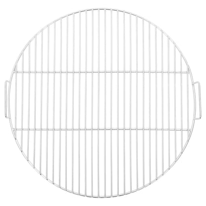 vidaXL BBQ Grill Grate with Handles Round Ø54 cm 304 Stainless Steel