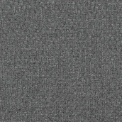 vidaXL Bed Frame without Mattress Dark Grey Super King Fabric