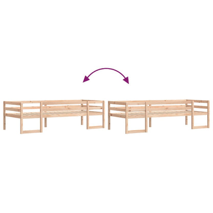 vidaXL Kids' Bed Frame without Mattress 80x200 cm Solid Wood Pine