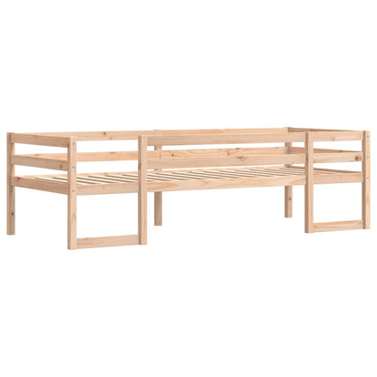 vidaXL Kids' Bed Frame without Mattress 75x190 cm Small Single Solid Wood Pine