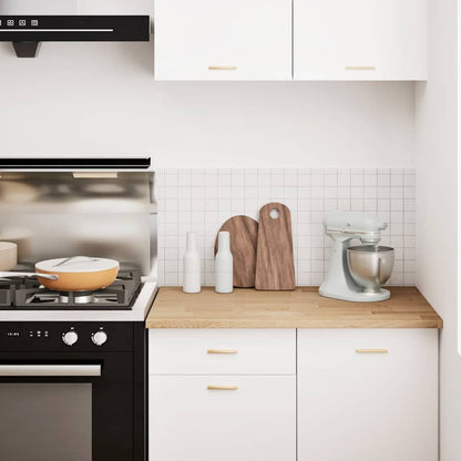vidaXL Kitchen Worktop 100x63.5x2.7 cm Solid Wood Oak Rectangular