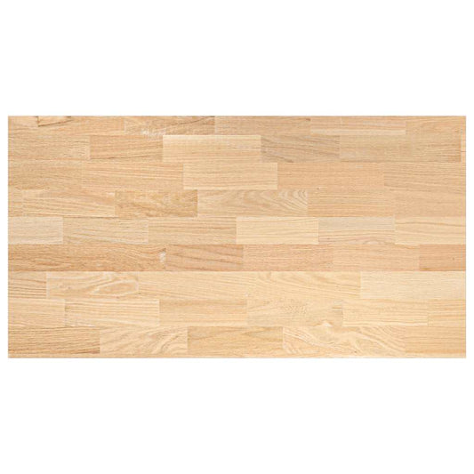vidaXL Kitchen Worktop 120x63.5x2.7 cm Solid Wood Oak Rectangular