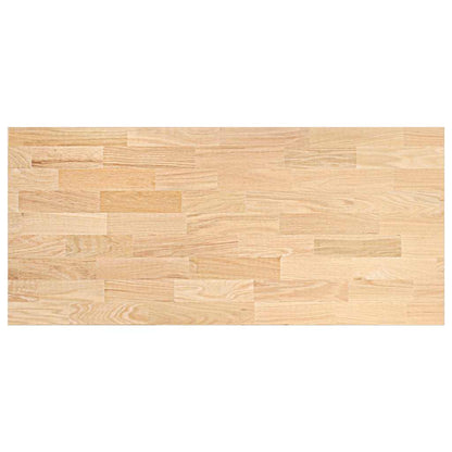 vidaXL Kitchen Worktop 140x63.5x2.7 cm Solid Wood Oak Rectangular