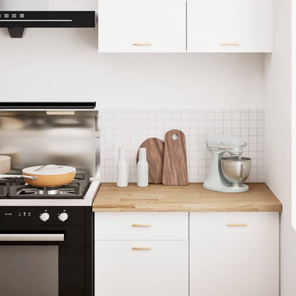 vidaXL Kitchen Worktop 100x63,5x4 cm Solid Wood Oak Rectangular