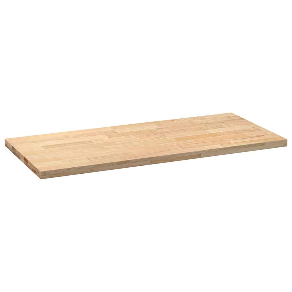 vidaXL Kitchen Worktop 140x63.5x4 cm Solid Wood Oak Rectangular