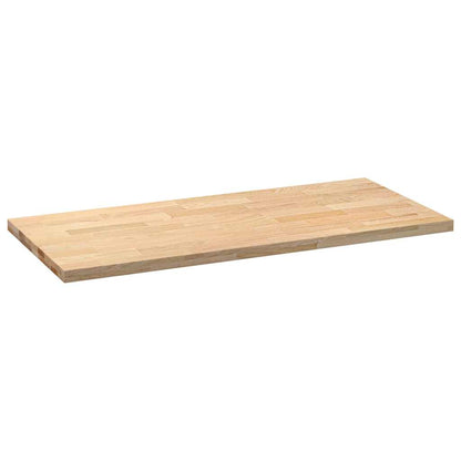 vidaXL Kitchen Worktop 140x63.5x4 cm Solid Wood Oak Rectangular