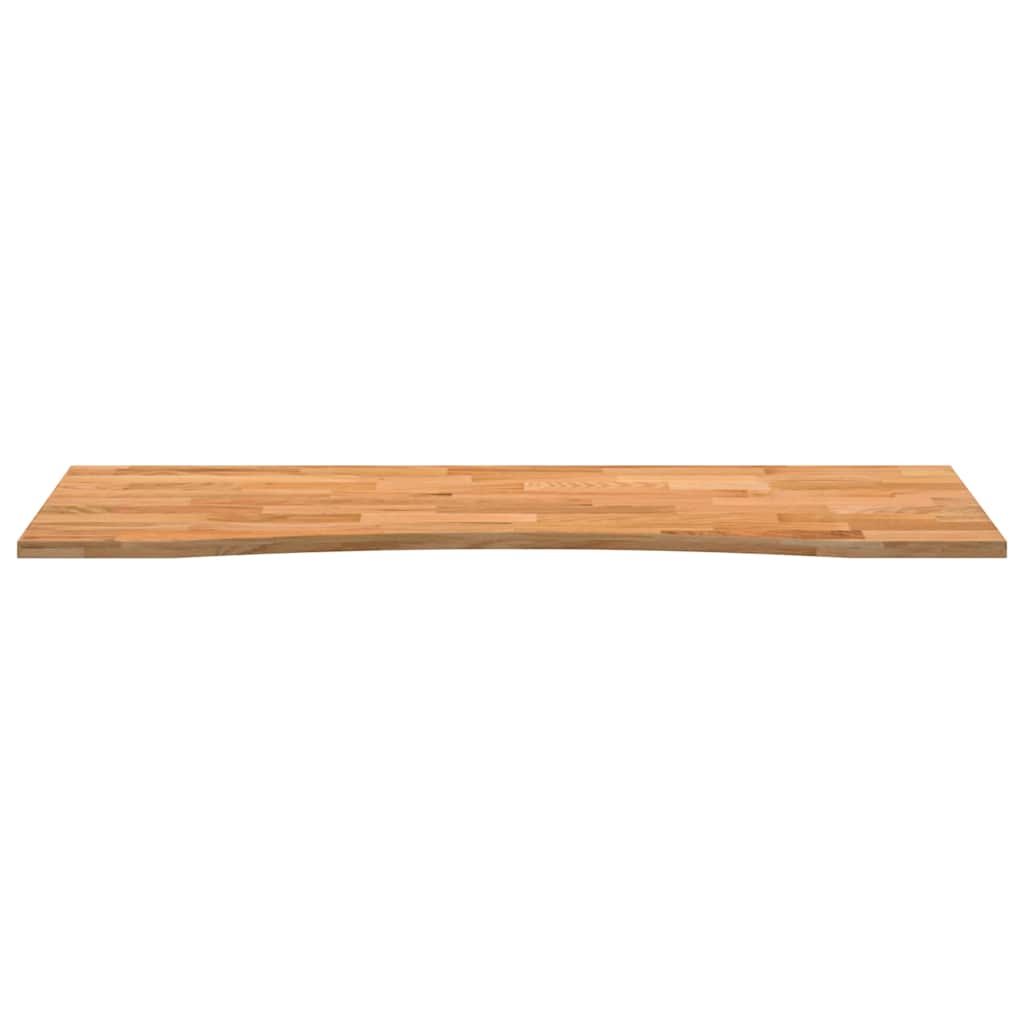 vidaXL Desk Top Light Brown 140x50x2.5 cm Solid Wood Oak Rectangular