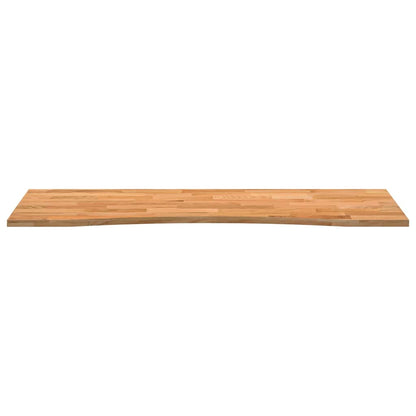 vidaXL Desk Top Light Brown 140x50x2.5 cm Solid Wood Oak Rectangular