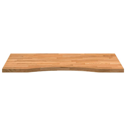 vidaXL Desk Top Light Brown 80x60x2.5 cm Solid Wood Oak Rectangular