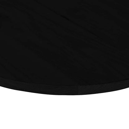 vidaXL Table Top Dark Brown 140x60x2 cm Solid Wood Oak Oval