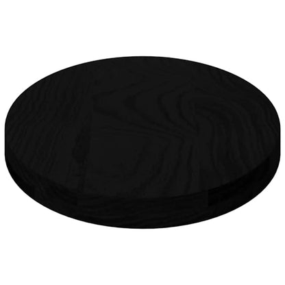vidaXL Table Top Dark Brown 80x40x4 cm Solid Wood Oak Oval