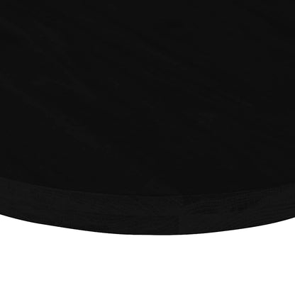 vidaXL Table Top Dark Brown 120x60x4 cm Solid Wood Oak Oval