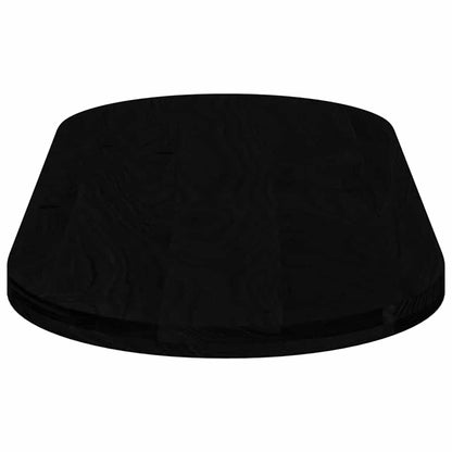 vidaXL Table Top Dark Brown 140x60x4 cm Solid Wood Oak Oval