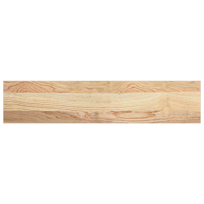 vidaXL Window Sills 2 pcs Untreated 70x15x2 cm Solid Wood Oak