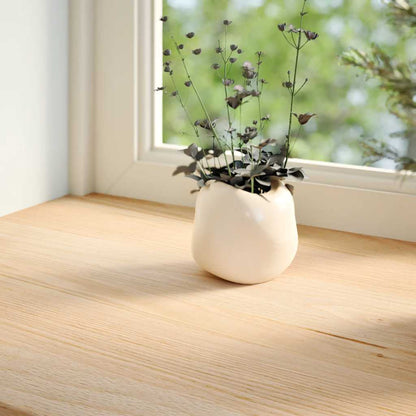 vidaXL Window Sills 2 pcs Untreated 80x15x2 cm Solid Wood Oak