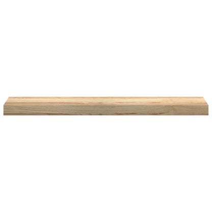 vidaXL Window Sills 2 pcs Untreated 80x15x2 cm Solid Wood Oak