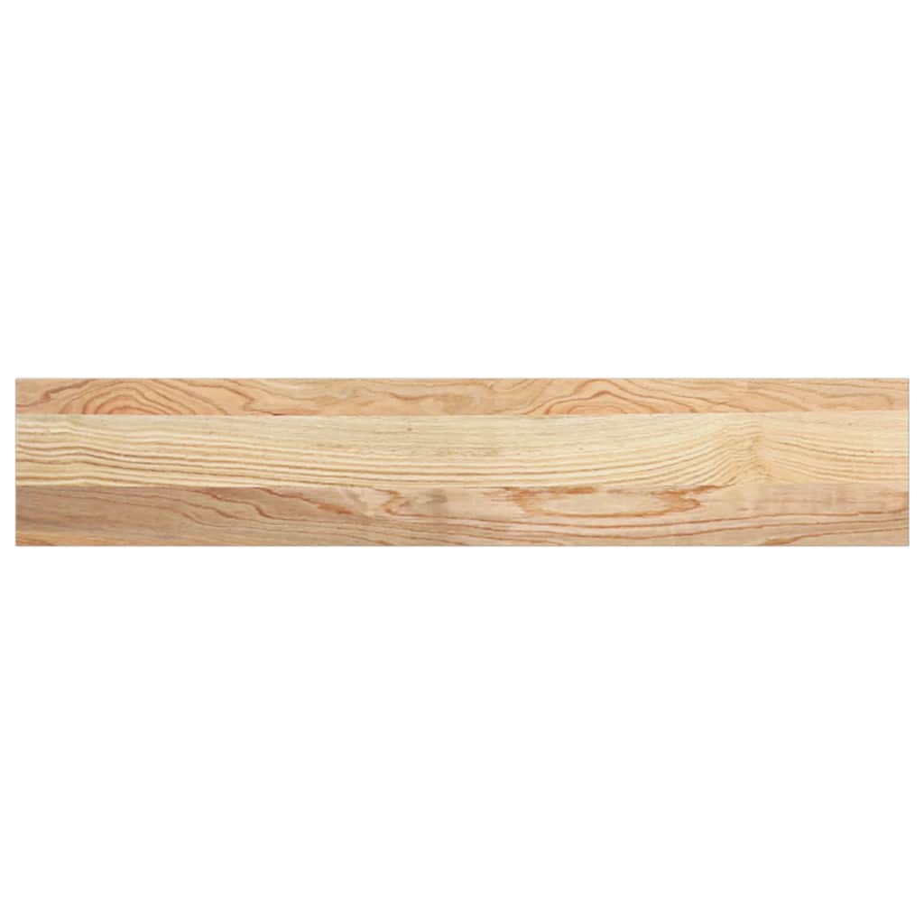vidaXL Window Sills 2 pcs Untreated 80x15x2 cm Solid Wood Oak