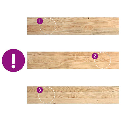 vidaXL Window Sills 2 pcs Untreated 80x15x2 cm Solid Wood Oak