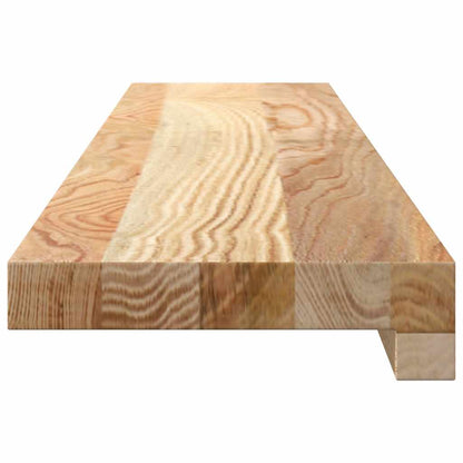 vidaXL Window Sills 2 pcs Untreated 90x15x2 cm Solid Wood Oak