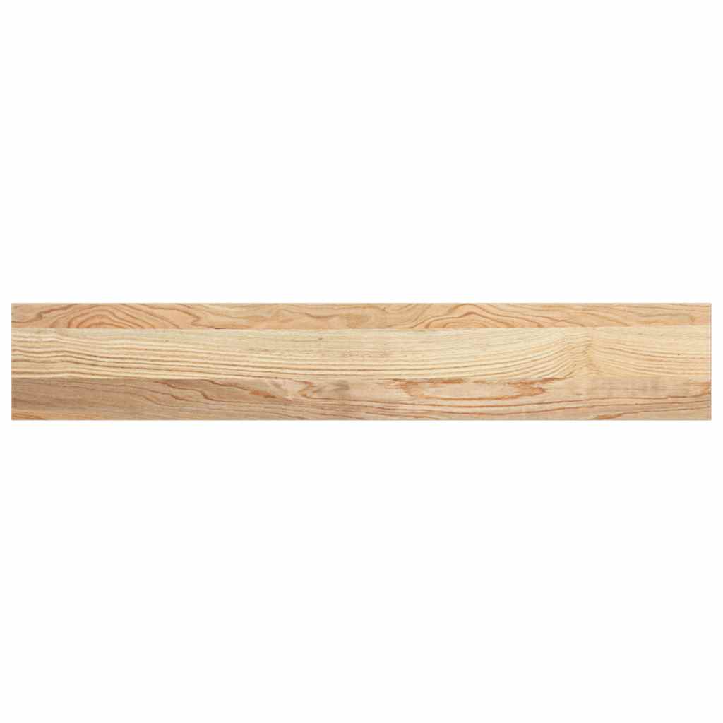vidaXL Window Sills 2 pcs Untreated 90x15x2 cm Solid Wood Oak
