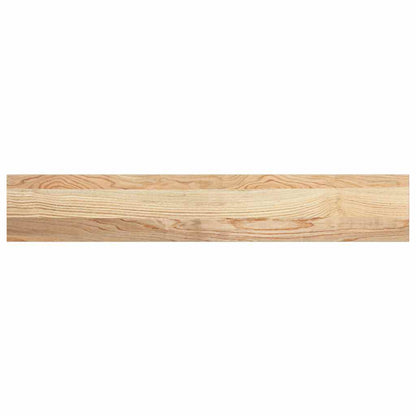 vidaXL Window Sills 2 pcs Untreated 90x15x2 cm Solid Wood Oak