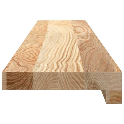 vidaXL Window Sills 2 pcs Untreated 100x15x2 cm Solid Wood Oak