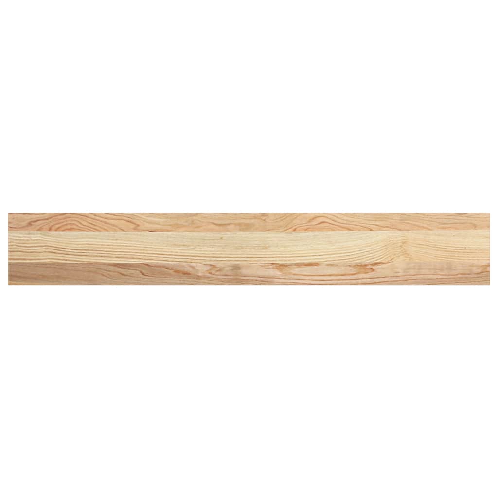 vidaXL Window Sills 2 pcs Untreated 100x15x2 cm Solid Wood Oak