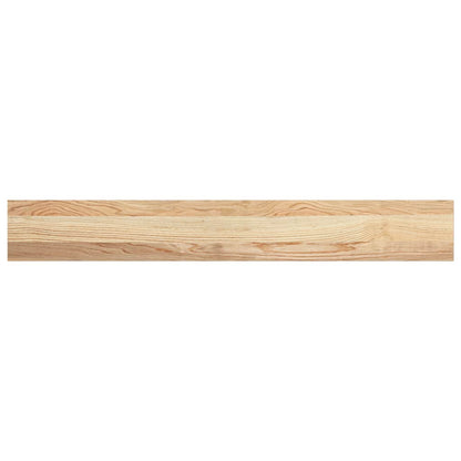 vidaXL Window Sills 2 pcs Untreated 110x15x2 cm Solid Wood Oak