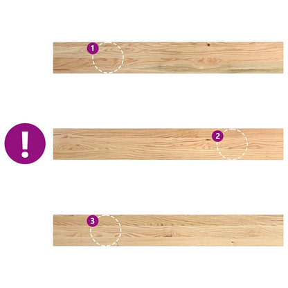 vidaXL Window Sills 2 pcs Untreated 110x15x2 cm Solid Wood Oak
