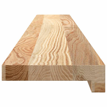 vidaXL Window Sills 2 pcs Untreated 120x15x2 cm Solid Wood Oak