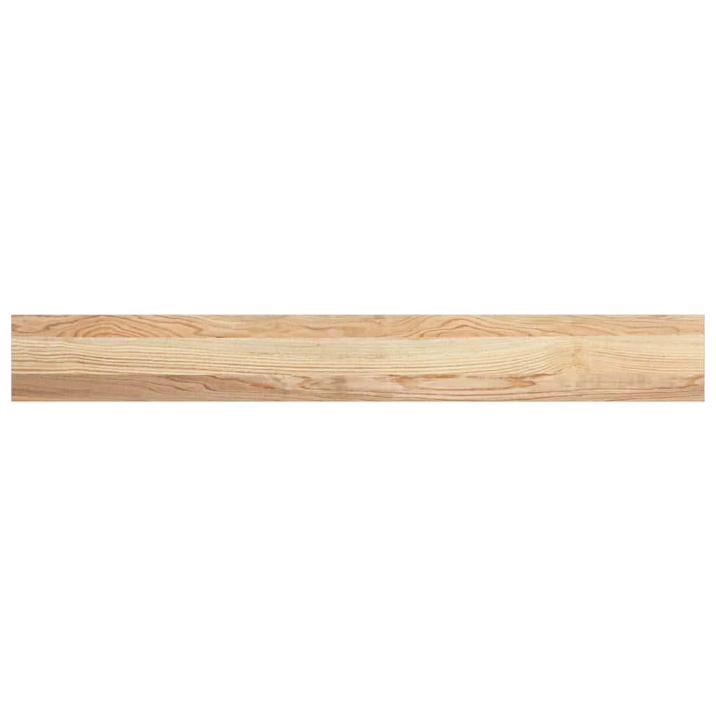 vidaXL Window Sills 2 pcs Untreated 120x15x2 cm Solid Wood Oak
