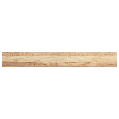 vidaXL Window Sills 2 pcs Untreated 120x15x2 cm Solid Wood Oak