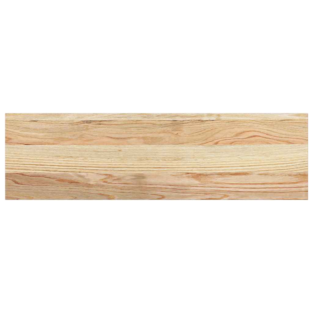 vidaXL Window Sills 2 pcs Untreated 70x20x2 cm Solid Wood Oak