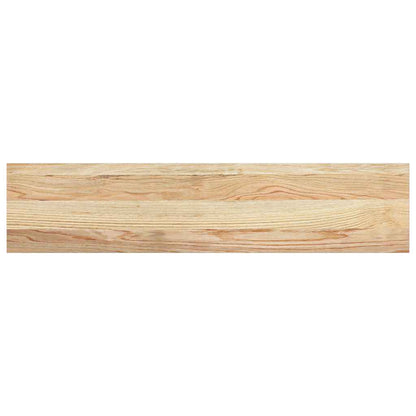vidaXL Window Sills 2 pcs Untreated 90x20x2 cm Solid Wood Oak