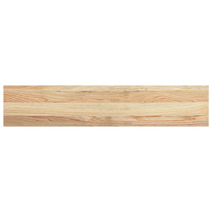 vidaXL Window Sills 2 pcs Untreated 100x20x2 cm Solid Wood Oak