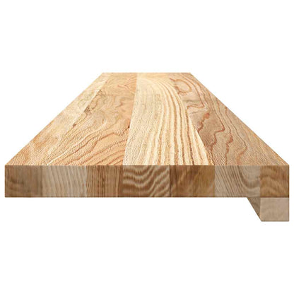 vidaXL Window Sills 2 pcs Untreated 110x20x2 cm Solid Wood Oak