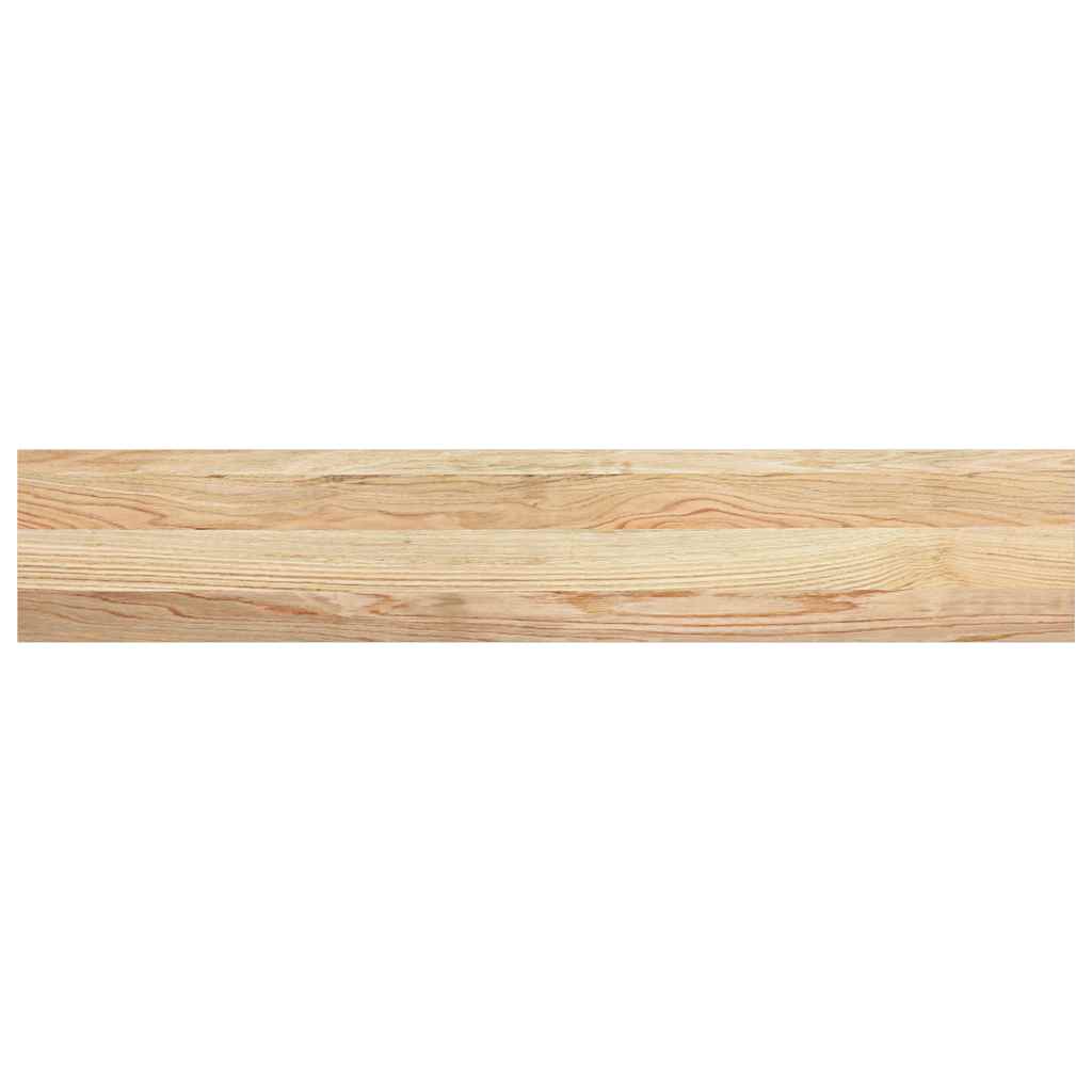 vidaXL Window Sills 2 pcs Untreated 110x20x2 cm Solid Wood Oak